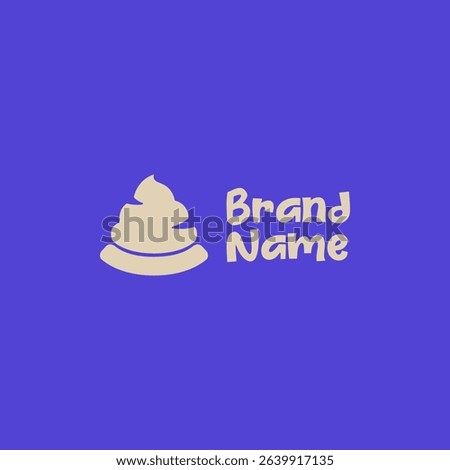 ice cream logo vector graphic for any business especially for icream shop, store, cafe, etc