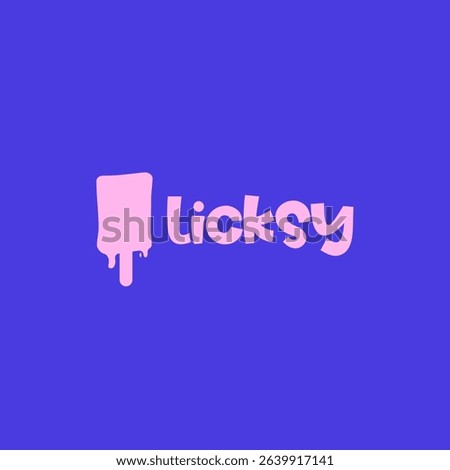 ice cream logo vector graphic for any business especially for icream shop, store, cafe, etc