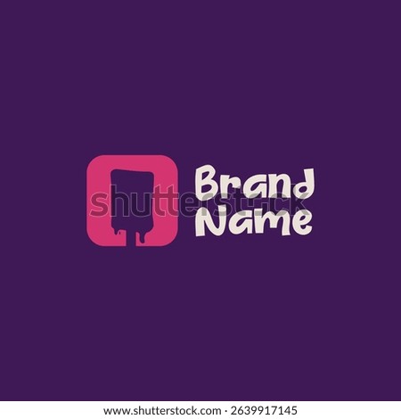 ice cream logo vector graphic for any business especially for icream shop, store, cafe, etc