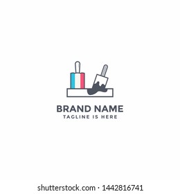 ice cream logo vector icon illustration