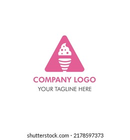 Ice Cream Logo, Ice Cream Vector, Ice Cream Icon