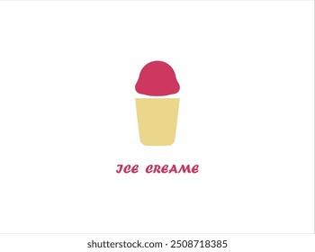ICE cream logo ,vector ,icon and illustration.