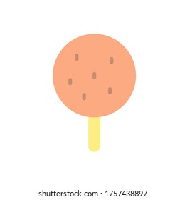 Ice cream, ice lolly icon. Simple color vector elements of freeze sweet icons for ui and ux, website or mobile application