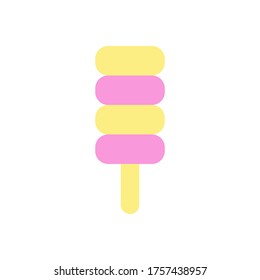 Ice cream, ice lolly icon. Simple color vector elements of freeze sweet icons for ui and ux, website or mobile application