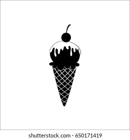 Ice cream lover  illustrator vector