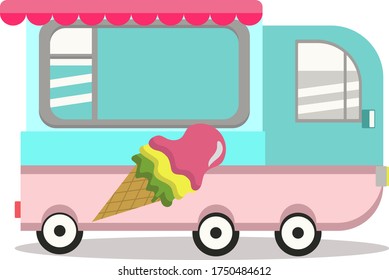 Ice cream machine. Ice cream machine from my childhood.