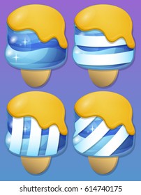 Ice cream Match 3 game Pack