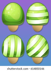 Ice cream Match 3 game Pack
