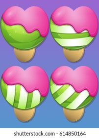 Ice cream Match 3 game Pack