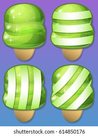 Ice cream Match 3 game Pack