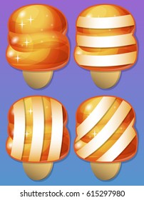 Ice cream Match 3 game Pack