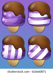 Ice  cream Match 3 game Pack