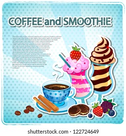 Ice cream menu