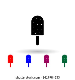 ice cream multi color icon. Elements of ice cream set. Simple icon for websites, web design, mobile app, info graphics