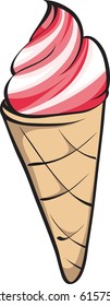 Ice Cream. No gradient