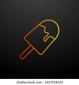 ice cream nolan icon. Elements of food set. Simple icon for websites, web design, mobile app, info graphics