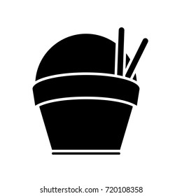 ice cream on cup