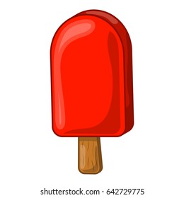 ice cream on stick vector symbol icon design. Beautiful illustration isolated on white background