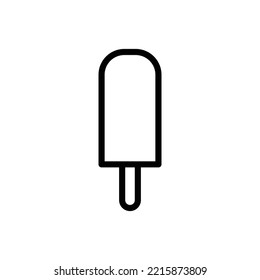 Ice cream. Ice cream outline icons. Ice cream sign. Ice cream icon vector design illustration on white background.