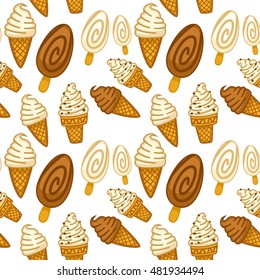 ice cream pattern