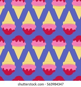 ice cream pattern