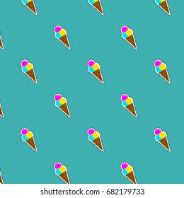 ice cream pattern