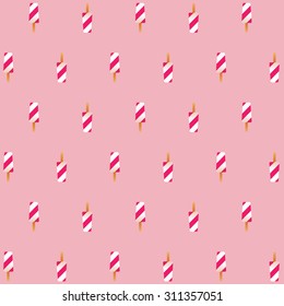 Ice cream pattern background