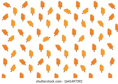 ice cream pattern  background. vector design