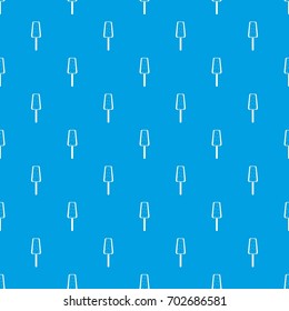 Ice Cream pattern repeat seamless in blue color for any design. Vector geometric illustration