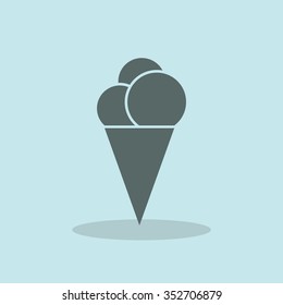 Ice cream pictogram