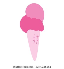 ice cream pink girl doll sweet summer