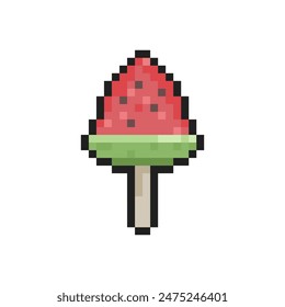 ice cream pixel art for dynamic digital projects and designs.