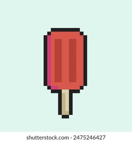 ice cream pixel art for dynamic digital projects and designs.