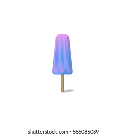 Ice Cream or Popsicle Flat Design