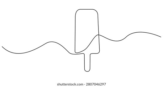 Ice cream popsicle vector
