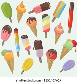 Ice cream - popsicles