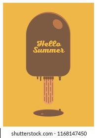  Ice Cream poster design