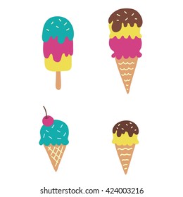Ice cream print