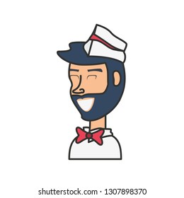ice cream salesman avatar character