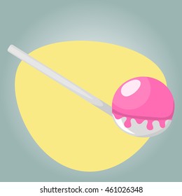 Ice cream scoop icon