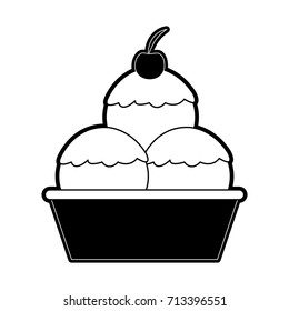 ice cream scoops icon image 