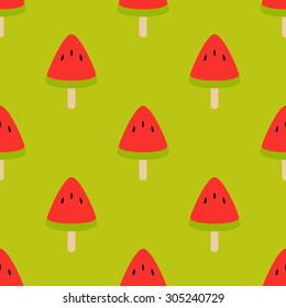 Ice Cream Seamless Pattern. 