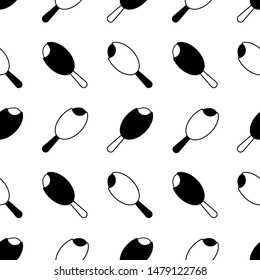 Ice cream seamless pattern. Background. Abstract geometric shape texture. Design template for wallpapers, wrapping, textile. Vector Illustration