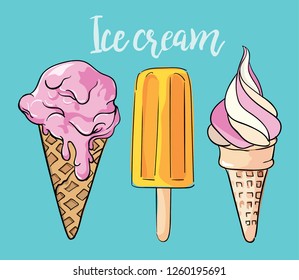 Ice cream set