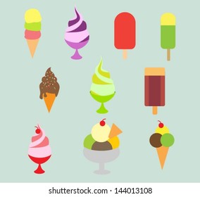 Ice cream set