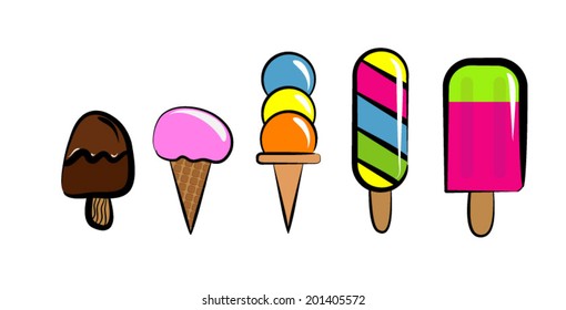 Ice cream set 