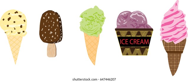Ice cream set