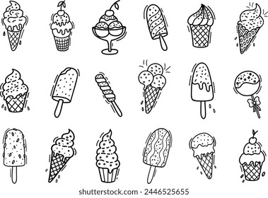 Ice cream set 