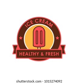 Ice Cream Shop Logo Template