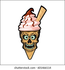 1,200 Skull ice cream Images, Stock Photos & Vectors | Shutterstock